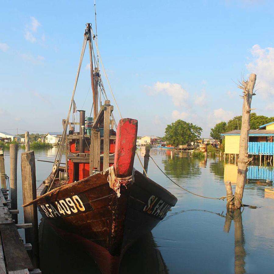 Sea Lion Pulau Ketam Bungalow Homestay Bagan Teochew Exterior photo